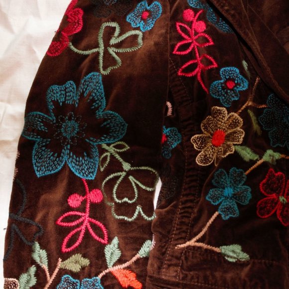 Gorgeous Brown Johnny Was Vintage Jacket - Picture 4 of 6